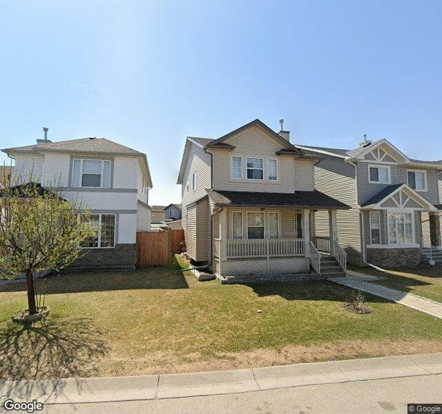 Street view of 422 Saddlebrook Way NE, Calgary