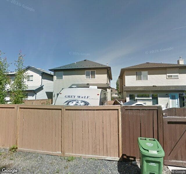 Street view of 19 New Brighton Manor SE, Calgary