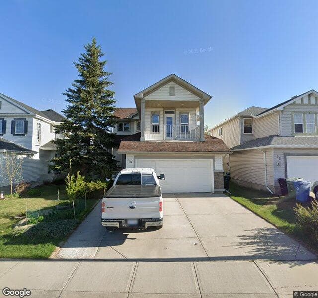 Street view of 18 Evansmeade Circle NW, Calgary