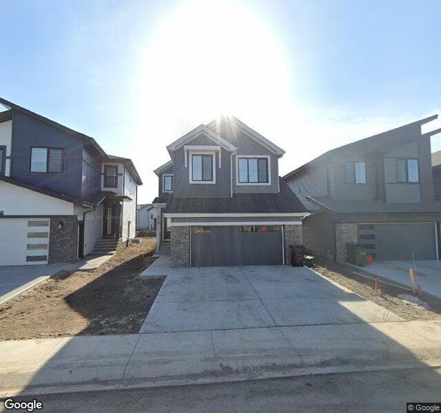 Street view of 16607 3 Street NE, Edmonton
