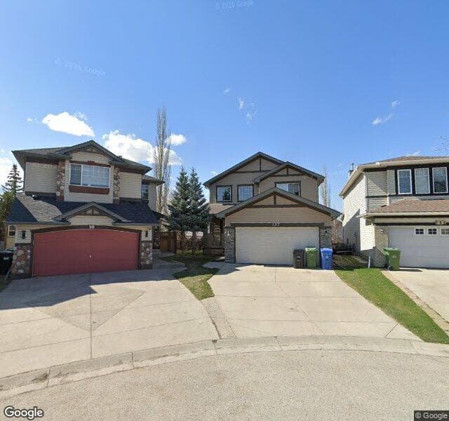 Street view of 137 Panamount Close NW, Calgary