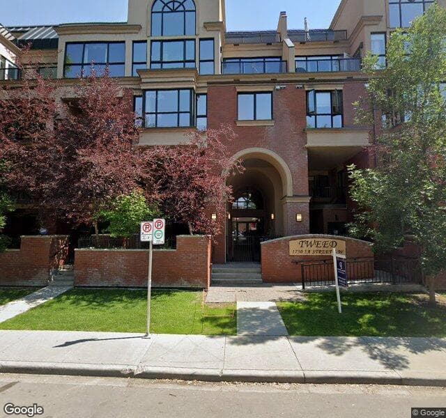 Street view of 209-1730 5A Street SW, Calgary