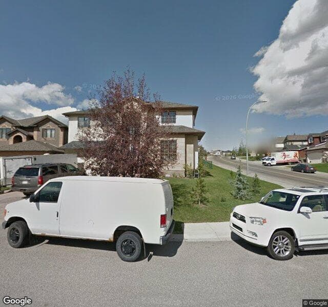Street view of 202 Sienna Park Bay SW, Calgary