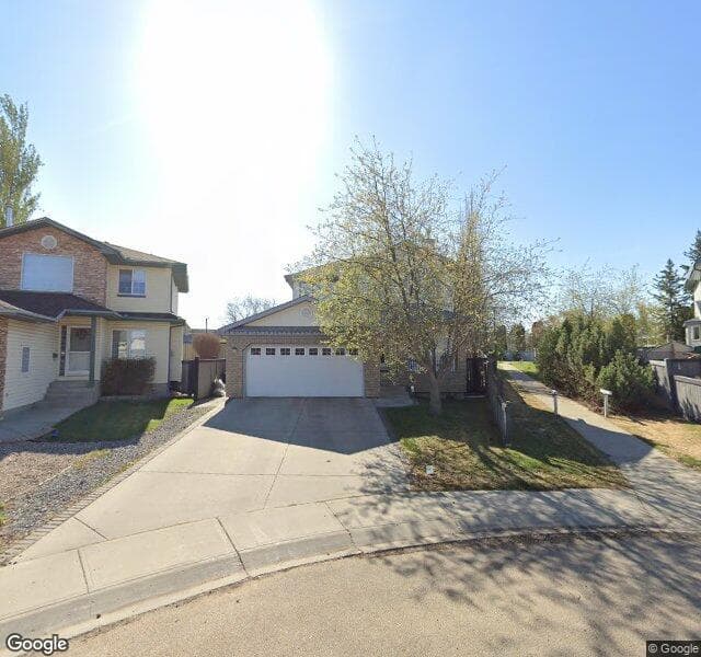 Street view of 1659 Forbes Way NW, Edmonton