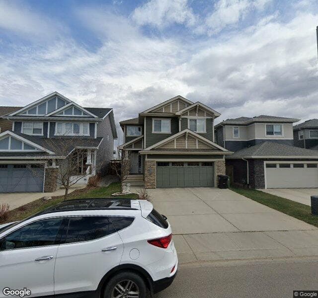 Street view of 8015 217 Street NW, Edmonton