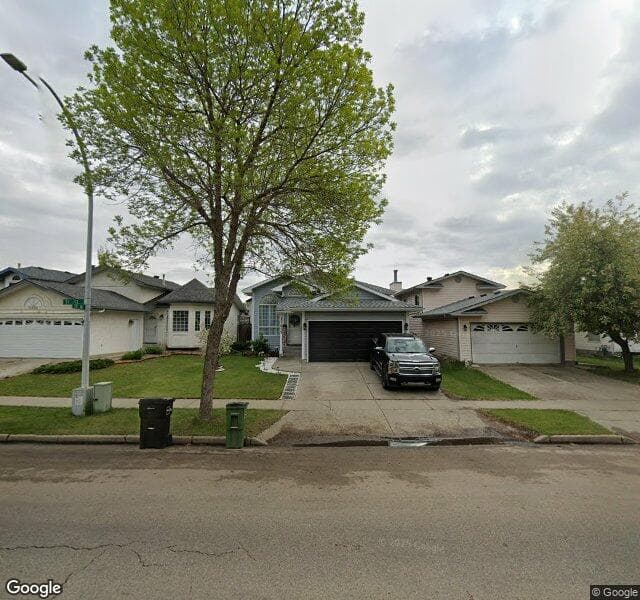 Street view of 17619 91 Street NW, Edmonton