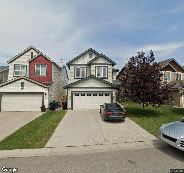 Street view of 60 Copperleaf Way SE, Calgary