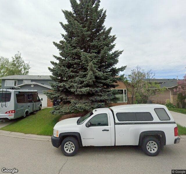 Street view of 43 Deermeade Road SE, Calgary