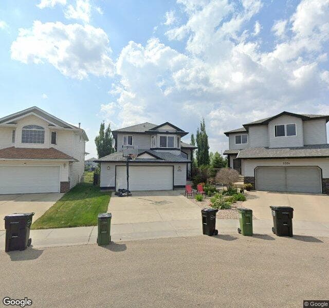 Street view of 2338 33A Avenue NW, Edmonton