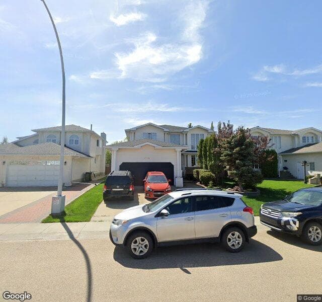 Street view of 5739 161 Avenue NW, Edmonton