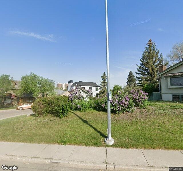 Street view of 1140 7A Street NW, Calgary