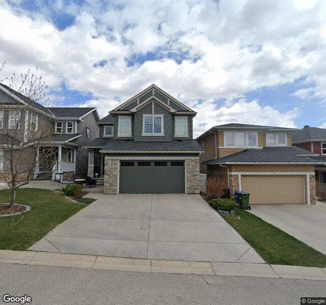 Street view of 233 Evanspark Circle NW, Calgary
