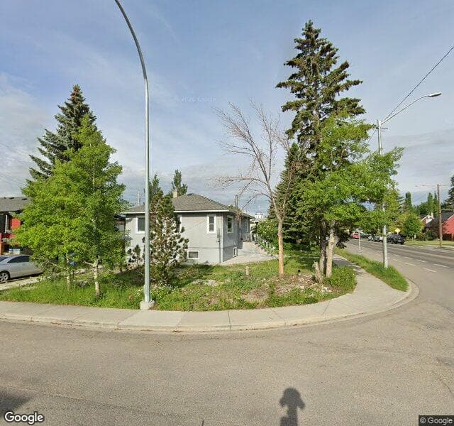 Street view of 935 8 Avenue NE, Calgary