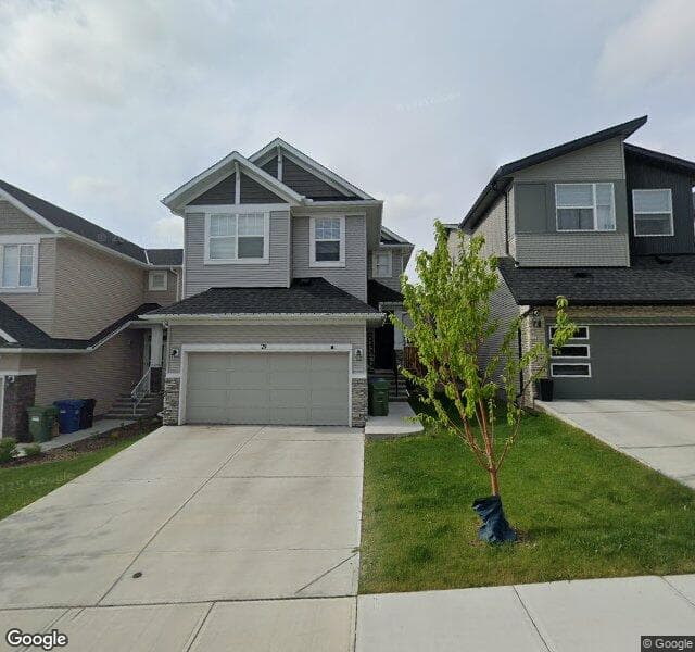 Street view of 29 Sage Bluff Manor NW, Calgary