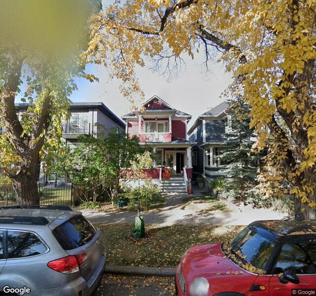Street view of 1732 13 Avenue SW, Calgary