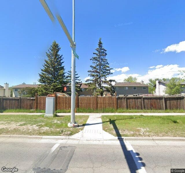 Street view of 53 Castleglen Road NE, Calgary