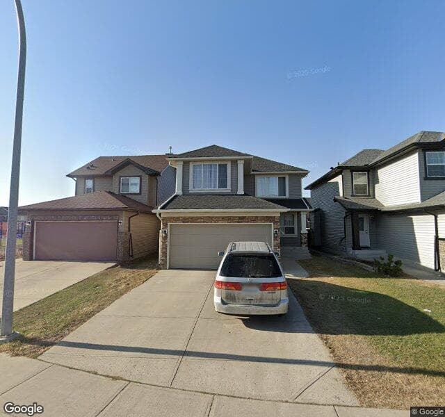 Street view of 43 Saddleridge Close NE, Calgary