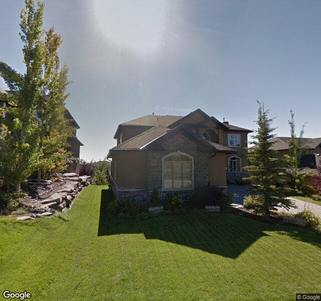 Street view of 136 Spring Valley Way SW, Calgary