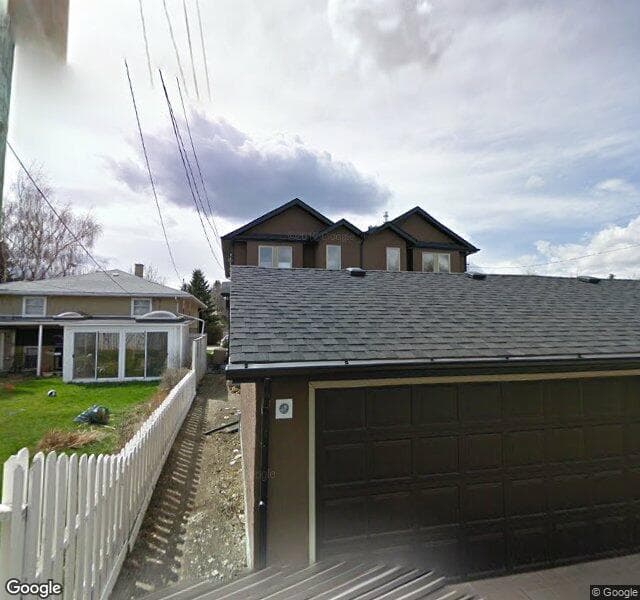 Street view of 4012 1 Street NW, Calgary