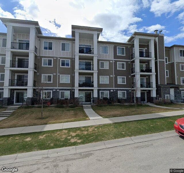 Street view of 4401-450 Sage Valley Drive NW, Calgary