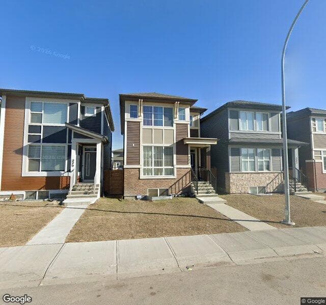 Street view of 283 Cornerstone Crescent NE, Calgary