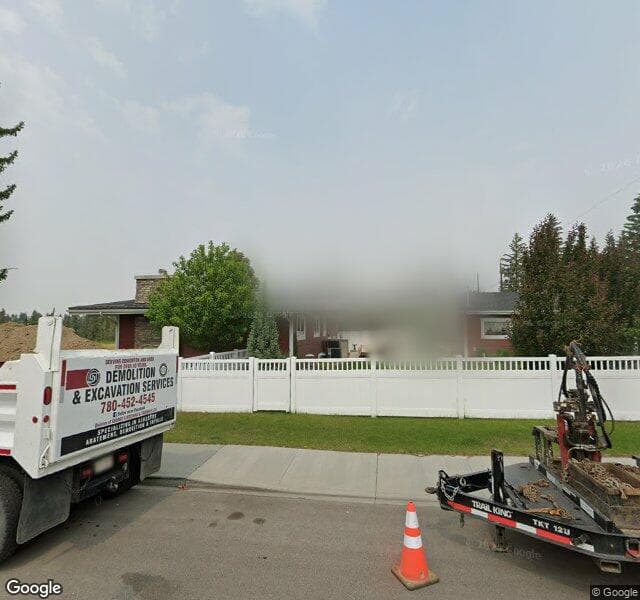 Street view of 10503 Fulton Drive NW, Edmonton