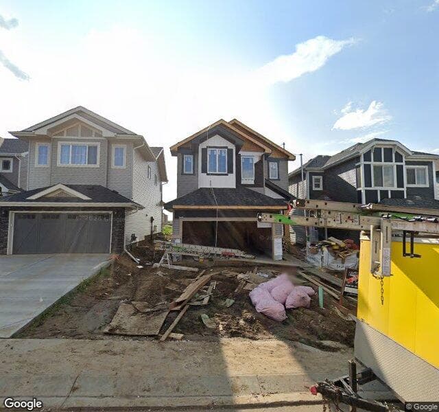 Street view of 9680 223 Street NW, Edmonton