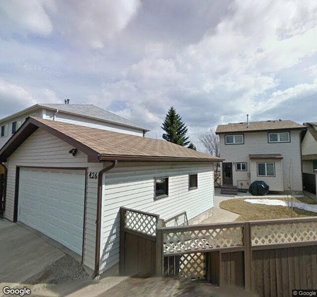 Street view of 424B Ranch Glen Place NW, Calgary