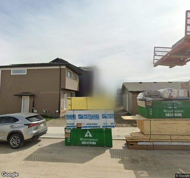 Street view of 208 Belmont Green SW, Calgary