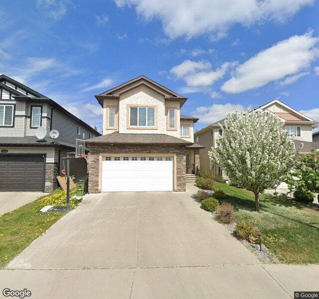 Street view of 13040 166 Avenue NW, Edmonton
