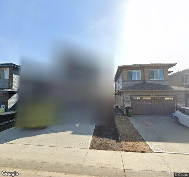 Street view of 17331 7 Street NE, Edmonton
