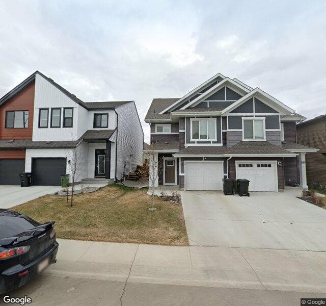 Street view of 3873 Chrustawka Place SW, Edmonton