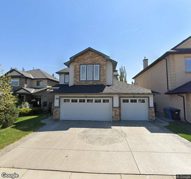 Street view of 160 W Springs Place SW, Calgary