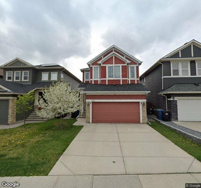 Street view of 286 Silverado Plains Circle SW, Calgary