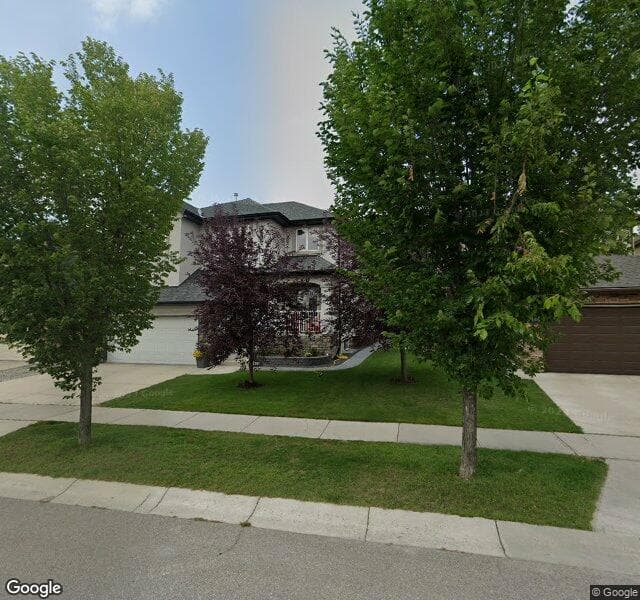 Street view of 218 Tuscany Estates Rise NW, Calgary