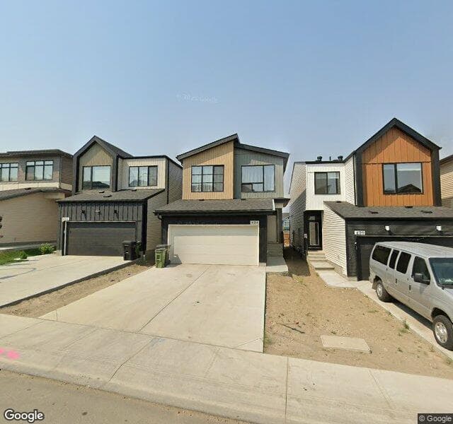 Street view of 424 33 Street SW, Edmonton