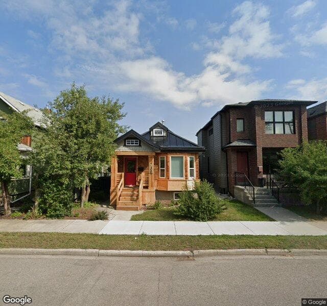 Street view of 738 24 Avenue SE, Calgary
