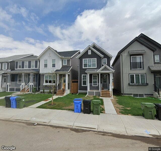 Street view of 108 Heirloom Drive SE, Calgary