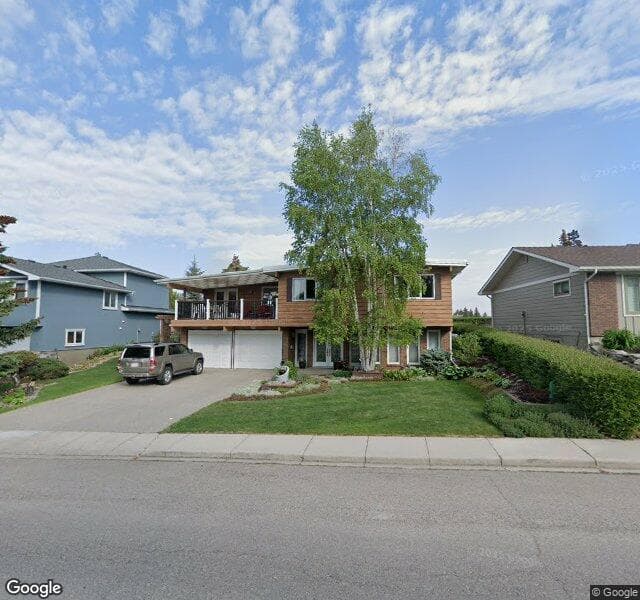 Street view of 5440 Varsity Drive NW, Calgary