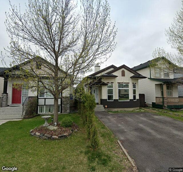 Street view of 15917 Everstone Road SW, Calgary