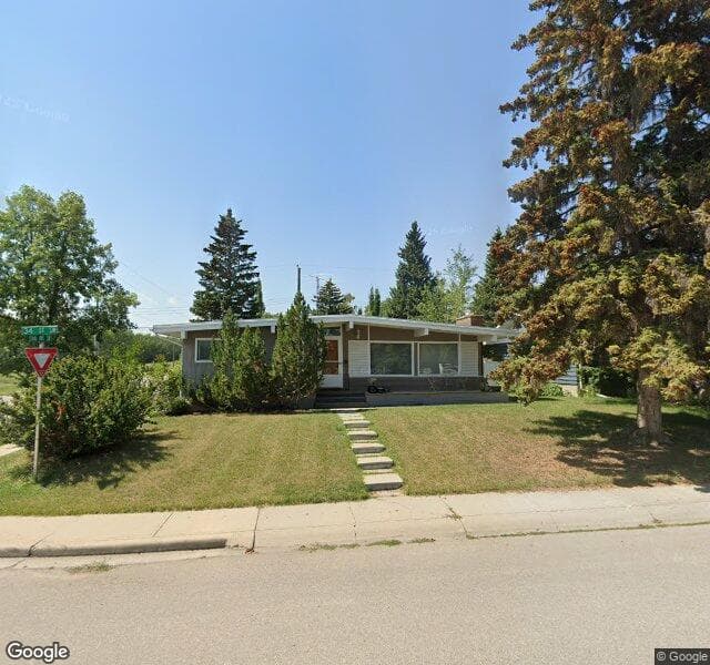 Street view of 6627 34 Street SW, Calgary