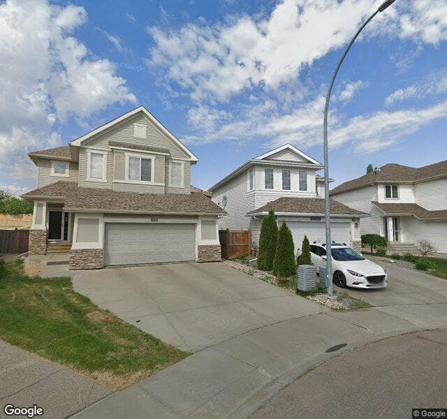 Street view of 16714 57A Street NW, Edmonton