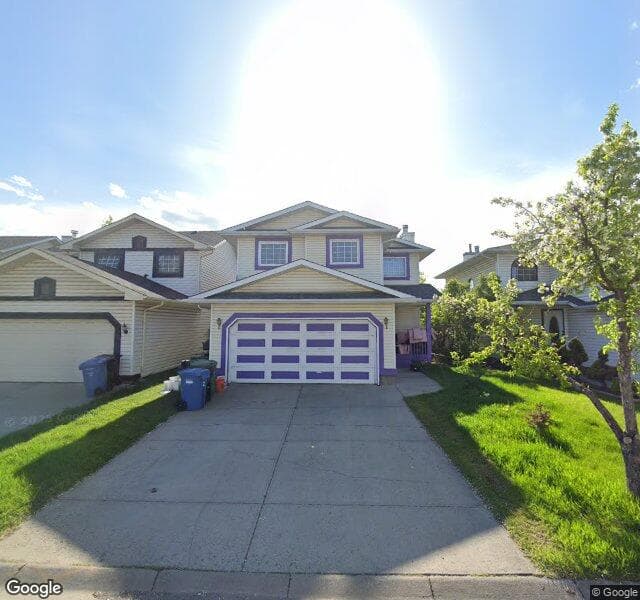 Street view of 244 Riverwood Circle SE, Calgary