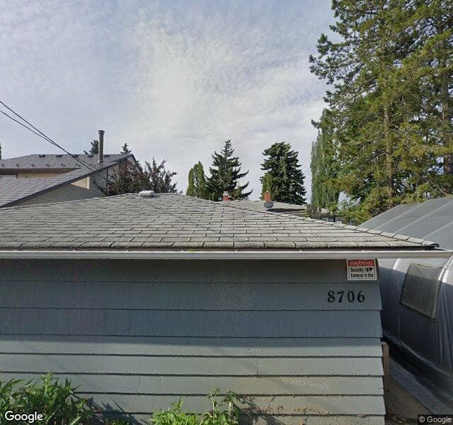 Street view of 8706 Strathearn Drive NW, Edmonton