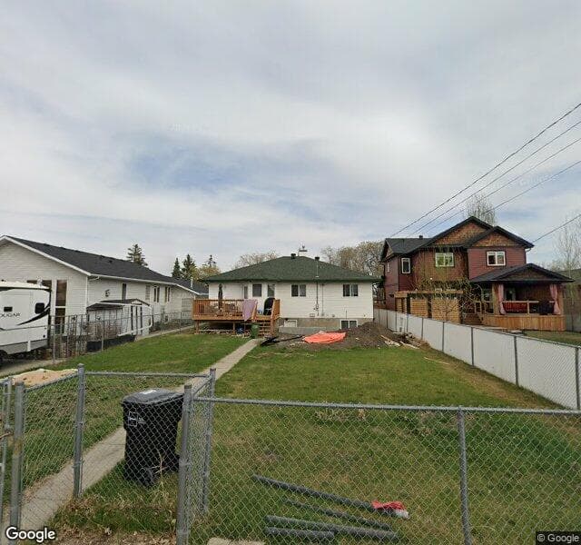 Street view of 9820 153 Street NW, Edmonton