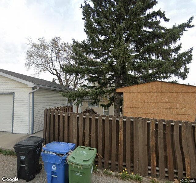 Street view of 7615 Hunterburn Hill NW, Calgary