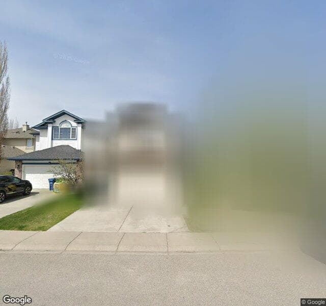 Street view of 38 Tuscany Hills Terrace NW, Calgary
