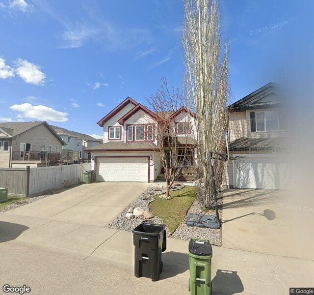 Street view of 20820 55 Avenue NW, Edmonton