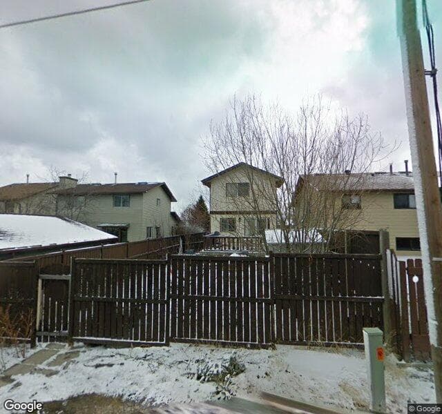 Street view of 1391 Berkley Drive NW, Calgary