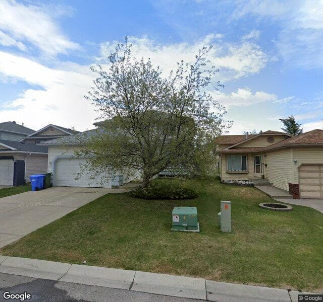 Street view of 12 Hawkmount Close NW, Calgary